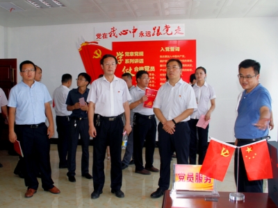 梁山縣委常委、組織部部長(zhǎng)王建一行蒞臨天意機(jī)械調(diào)研